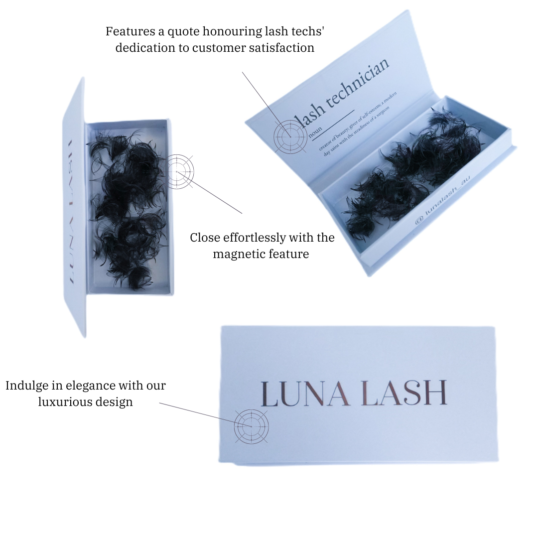 luxury design lash supply Australia pro-made fans